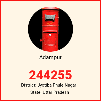Adampur pin code, district Jyotiba Phule Nagar in Uttar Pradesh