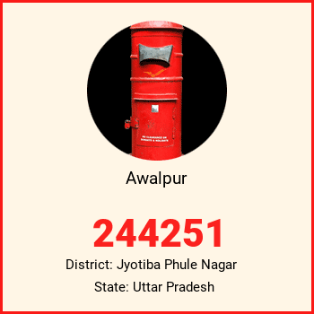 Awalpur pin code, district Jyotiba Phule Nagar in Uttar Pradesh