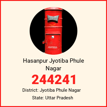 Hasanpur Jyotiba Phule Nagar pin code, district Jyotiba Phule Nagar in Uttar Pradesh