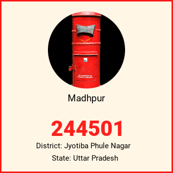 Madhpur pin code, district Jyotiba Phule Nagar in Uttar Pradesh