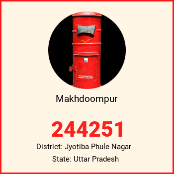 Makhdoompur pin code, district Jyotiba Phule Nagar in Uttar Pradesh