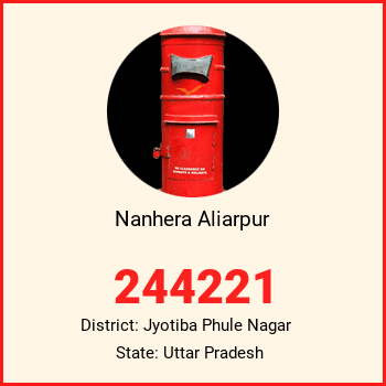 Nanhera Aliarpur pin code, district Jyotiba Phule Nagar in Uttar Pradesh