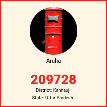 Aruha pin code, district Kannauj in Uttar Pradesh