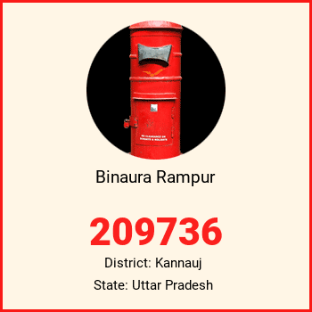Binaura Rampur pin code, district Kannauj in Uttar Pradesh