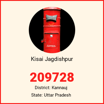 Kisai Jagdishpur pin code, district Kannauj in Uttar Pradesh