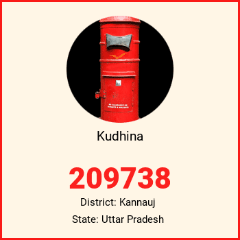 Kudhina pin code, district Kannauj in Uttar Pradesh