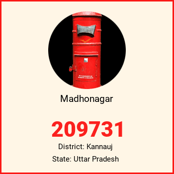 Madhonagar pin code, district Kannauj in Uttar Pradesh