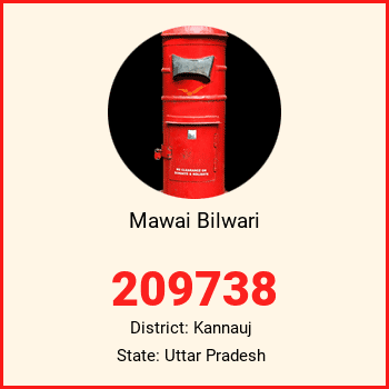 Mawai Bilwari pin code, district Kannauj in Uttar Pradesh