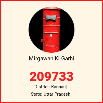 Mirgawan Ki Garhi pin code, district Kannauj in Uttar Pradesh