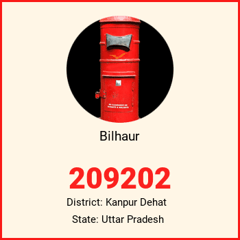 Bilhaur pin code, district Kanpur Dehat in Uttar Pradesh