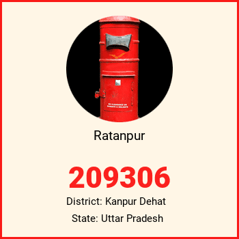 Ratanpur pin code, district Kanpur Dehat in Uttar Pradesh