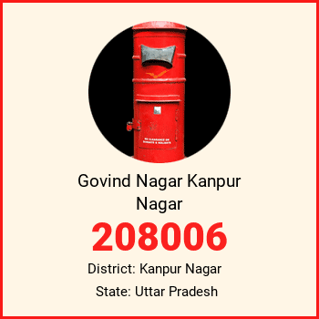 Govind Nagar Kanpur Nagar pin code, district Kanpur Nagar in Uttar Pradesh