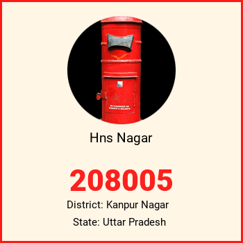 Hns Nagar pin code, district Kanpur Nagar in Uttar Pradesh