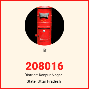 Iit pin code, district Kanpur Nagar in Uttar Pradesh