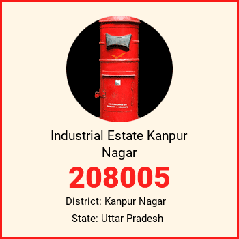 Industrial Estate Kanpur Nagar pin code, district Kanpur Nagar in Uttar Pradesh