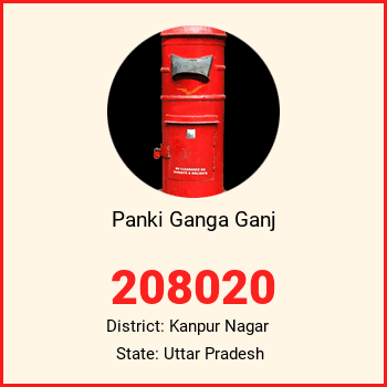 Panki Ganga Ganj pin code, district Kanpur Nagar in Uttar Pradesh