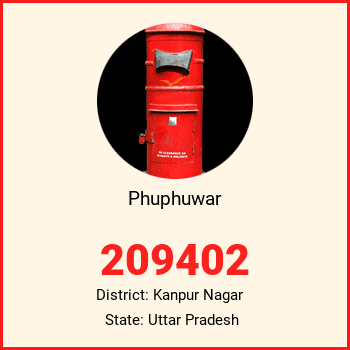 Phuphuwar pin code, district Kanpur Nagar in Uttar Pradesh