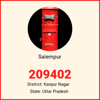 Salempur pin code, district Kanpur Nagar in Uttar Pradesh
