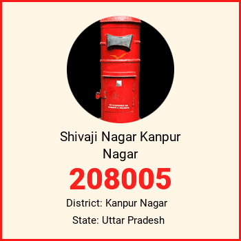 Shivaji Nagar Kanpur Nagar pin code, district Kanpur Nagar in Uttar Pradesh