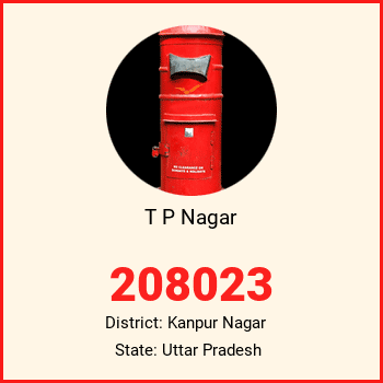 T P Nagar pin code, district Kanpur Nagar in Uttar Pradesh