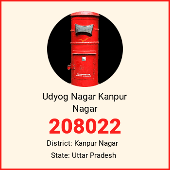 Udyog Nagar Kanpur Nagar pin code, district Kanpur Nagar in Uttar Pradesh