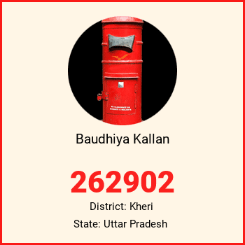 Baudhiya Kallan pin code, district Kheri in Uttar Pradesh