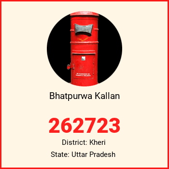 Bhatpurwa Kallan pin code, district Kheri in Uttar Pradesh