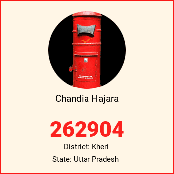 Chandia Hajara pin code, district Kheri in Uttar Pradesh
