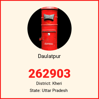 Daulatpur pin code, district Kheri in Uttar Pradesh