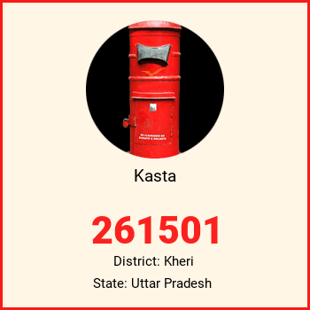 Kasta pin code, district Kheri in Uttar Pradesh