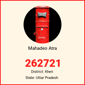 Mahadeo Atra pin code, district Kheri in Uttar Pradesh