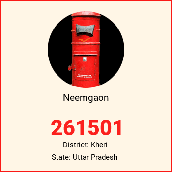 Neemgaon pin code, district Kheri in Uttar Pradesh