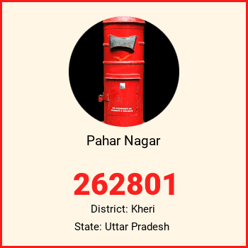 Pahar Nagar pin code, district Kheri in Uttar Pradesh