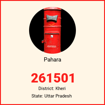 Pahara pin code, district Kheri in Uttar Pradesh
