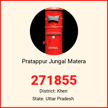 Pratappur Jungal Matera pin code, district Kheri in Uttar Pradesh