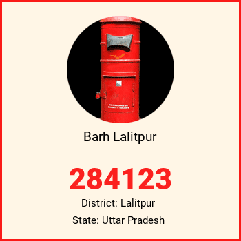 Barh Lalitpur pin code, district Lalitpur in Uttar Pradesh