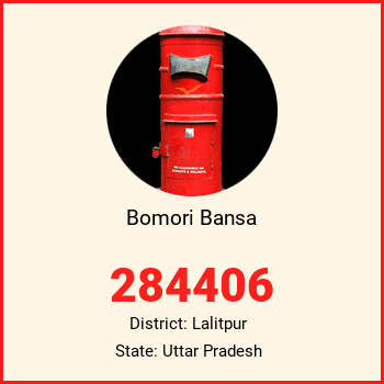 Bomori Bansa pin code, district Lalitpur in Uttar Pradesh