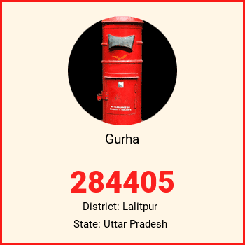Gurha pin code, district Lalitpur in Uttar Pradesh