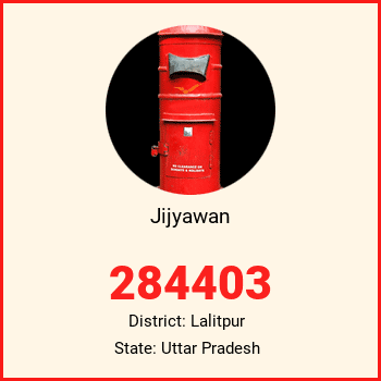 Jijyawan pin code, district Lalitpur in Uttar Pradesh