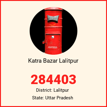 Katra Bazar Lalitpur pin code, district Lalitpur in Uttar Pradesh