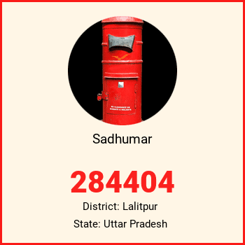 Sadhumar pin code, district Lalitpur in Uttar Pradesh