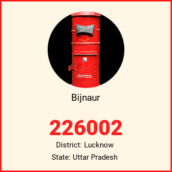 Bijnaur pin code, district Lucknow in Uttar Pradesh