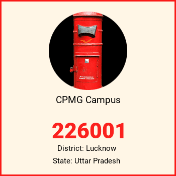 CPMG Campus pin code, district Lucknow in Uttar Pradesh