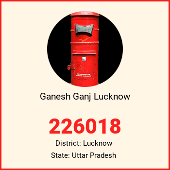 Ganesh Ganj Lucknow pin code, district Lucknow in Uttar Pradesh