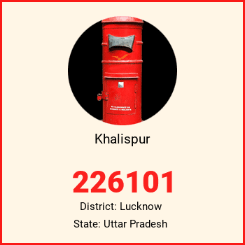 Khalispur pin code, district Lucknow in Uttar Pradesh