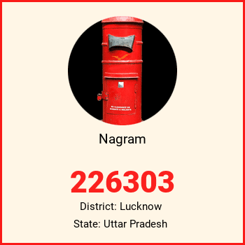 Nagram pin code, district Lucknow in Uttar Pradesh