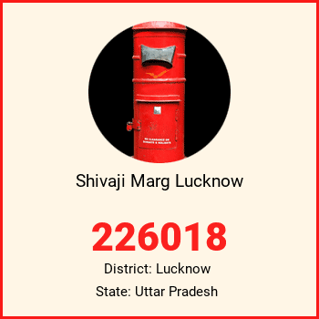 Shivaji Marg Lucknow pin code, district Lucknow in Uttar Pradesh