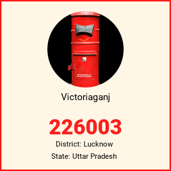 Victoriaganj pin code, district Lucknow in Uttar Pradesh