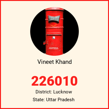 Vineet Khand pin code, district Lucknow in Uttar Pradesh