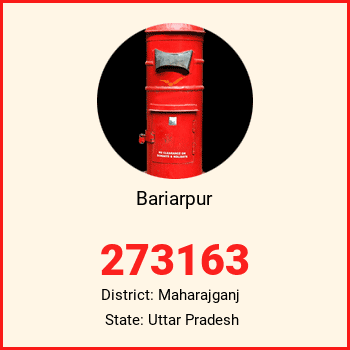 Bariarpur pin code, district Maharajganj in Uttar Pradesh